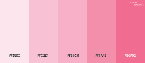 Blush color palette