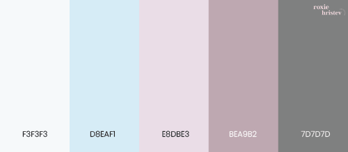 Muted Pink color palette