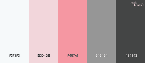 Salmon Pink color palette